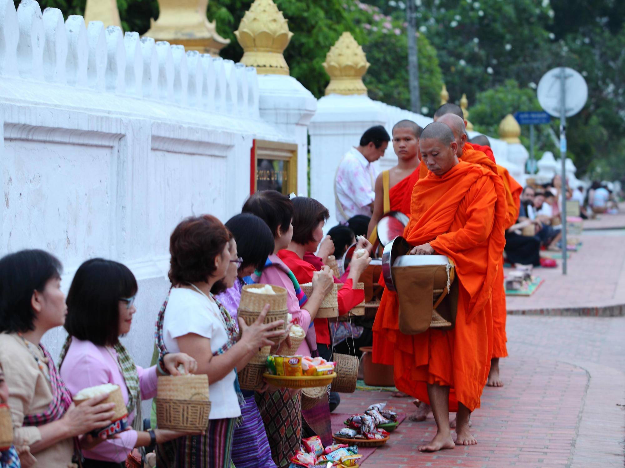 Cafe De Laos Hotel Luang Prabang Luaran gambar